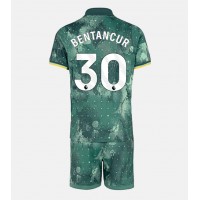 Camiseta Tottenham Hotspur Rodrigo Bentancur #30 Tercera Equipación Replica 2024-25 para niños mangas cortas (+ Pantalones cortos)